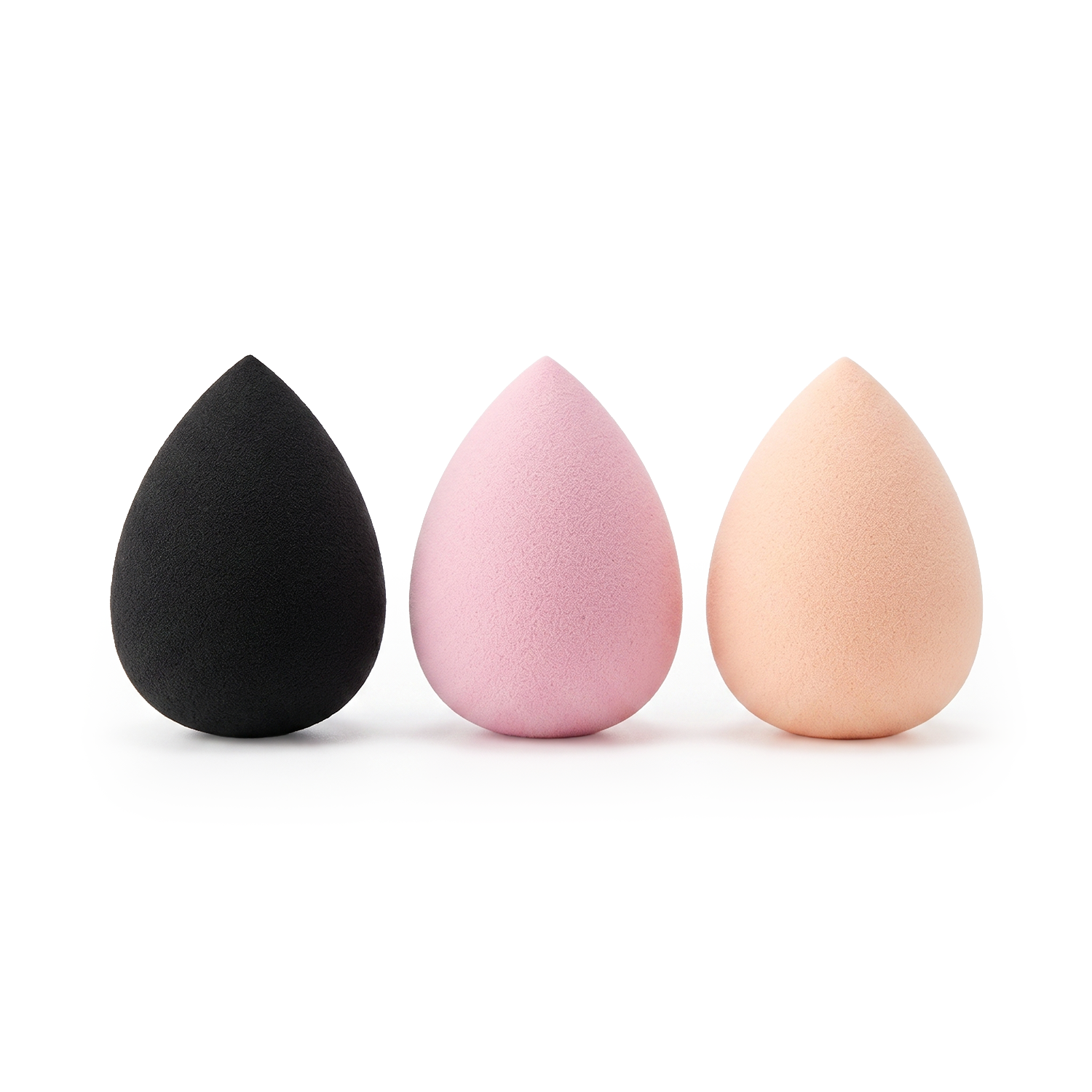 Skin Monarch Raindrop Shape Sponge Beige — 56x40mm makeup sponge