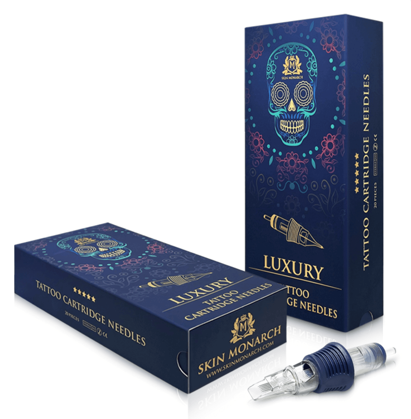 Skin Monarch Luxury Magnum tattoo cartridges — detail